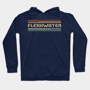 Fleshwater Retro Lines Hoodie